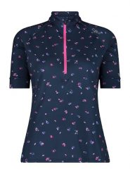 CMP Koszulka kolarska w kolorze granatowym rozmiar: 46. Niebieskie t-shirty sportowe CMP, bez wzorów, z materiału, bez ramiączek, rowerowe. Za 146.11 zł.