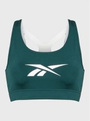 Reebok Biustonosz sportowy Workout Ready HH8080 Zielony. Zielone biustonosze sportowe Reebok, bez wzorów, z syntetyku. Za 119.99 zł.