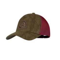 Czapka z daszkiem Buff Trucker Cap. Zielone czapki z daszkiem Buff, bez wzorów, sportowe. W wyprzedaży za 90.94 zł.