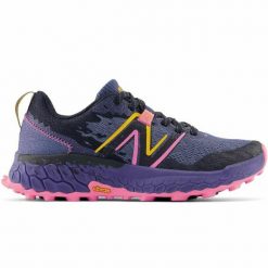 Obuwie Sportowe Damskie New Balance X Hierro v7. Fioletowe buty treningowe New Balance, bez wzorów, z gumy, bez zapięcia, do biegania. Za 719.99 zł.