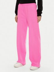 Gap Spodnie dresowe 729444-12 Różowy Wide Leg. Czerwone spodnie dresowe GAP, bez wzorów, z bawełny. Za 149.99 zł.