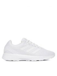 Adidas Buty do biegania C-NEBZED BASIC KK2815 W Biały. Białe buty do biegania adidas, bez wzorów, z materiału, bez zapięcia, do biegania. Za 239.99 zł.
