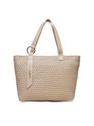 Valentino Torebka Shantel VBS8Y601 Écru. Shopper bag Valentino, bez wzorów, ze skóry, bez dodatków. Za 819.99 zł.