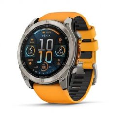 Zegarek Garmin Fenix 8 AMOLED Sapphire Titanium Spark Orange. Niebieskie zegarki sportowe Garmin. Za 5,793.99 zł.