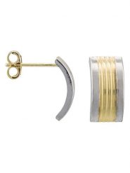 OR ÉCLAT Złote kolczyki-wkrętki rozmiar: onesize. Szare kolczyki Or Éclat, złote. Za 292.89 zł.