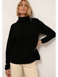 Just Cashmere Kaszmirowy golf "Blantyre" w kolorze czarnym rozmiar: XXL. Czarne swetry Just Cashmere, xxl, bez wzorów, z kaszmiru, bez ramiączek. Za 459.04 zł.