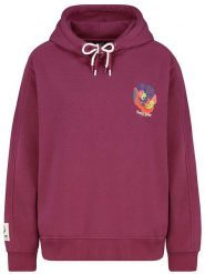 Sublevel Bluza w kolorze jagodowym rozmiar: XS. Czerwone bluzy Sublevel, xs, bez wzorów, bez ramiączek, z kapturem. Za 100.99 zł.