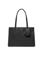 Guess Torebka HWBG90 06230 Czarny. Czarne torebki klasyczne Guess, z aplikacjami, ze skóry, bez dodatków. Za 389.99 zł.