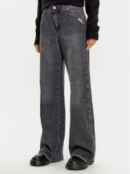 Haveone Jeansy PLS-M025 Szary Wide Leg. Szare jeansy Haveone, m, bez wzorów, z bawełny. Za 359.99 zł.