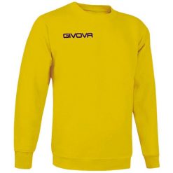 Bluza piłkarska dla dorosłych Givova Maglia One żółta. Żółte bluzy Givova, xl, bez wzorów, bez kaptura, do piłki nożnej. Za 83.00 zł.