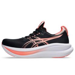 Buty Do Biegania Asics Gel-Nimbus 28 Damskie. Czarne buty do biegania ASICS, bez wzorów, z gumy, bez zapięcia, do biegania. Za 854.95 zł.