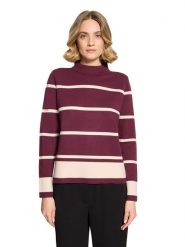 Betty Barclay Sweter w kolorze bordowym rozmiar: 44. Czerwone swetry Betty Barclay, bez wzorów, bez ramiączek. Za 219.95 zł.