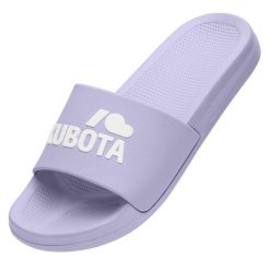 Kubota Klapki Basenowe Basic. Fioletowe klapki Kubota, bez wzorów, sportowe, bez obcasa, bez zapięcia. Za 99.99 zł.