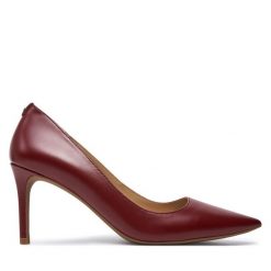 Szpilki MICHAEL Michael Kors. Czerwone szpilki MICHAEL Michael Kors, bez wzorów, bez obcasa, na szpilce, bez zapięcia. Za 629.99 zł.