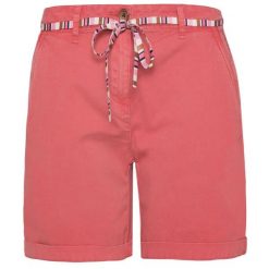 Spodenki damskie Protest PRTANNICK shorts. Czerwone szorty Protest, bez wzorów, sportowe. W wyprzedaży za 174.99 zł.