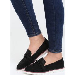 Czarne Mokasyny Last Chance. Mokasyny marki Born2be. Za 39.99 zł.