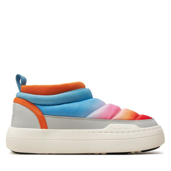 Botki Moon Boot. Botki Moon Boot, bez wzorów, bez obcasa, na płaskiej podeszwie, bez zapięcia. Za 739.99 zł.