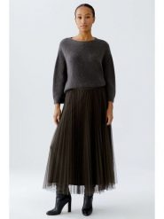 Oui Spódnica w kolorze brązowym rozmiar: 38. Brązowe spódnice Oui, na co dzień, bez wzorów, maxi, proste. Za 173.99 zł.