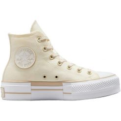 Trampki Converse Chuck Taylor All Star Lift, Kobiety. Brązowe trampki Converse, bez wzorów, retro, bez zapięcia. Za 490.00 zł.