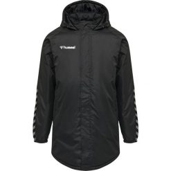 Parka dla dzieci Hummel hmlAUTHENTIC Bench. Niebieskie płaszcze Hummel, bez wzorów, sportowe, bez kaptura. Za 463.00 zł.