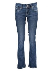 Pepe Jeans Dżinsy "Venus" - Slim fit - w kolorze granatowym rozmiar: W27/L32. Niebieskie jeansy Pepe Jeans, l, z aplikacjami, z jeansu, klasyczne. Za 121.80 zł.