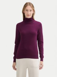 Tom Tailor Golf 1042959 Fioletowy Regular Fit. Fioletowe swetry Tom Tailor, xs, bez wzorów, z bawełny, bez ramiączek. Za 169.99 zł.
