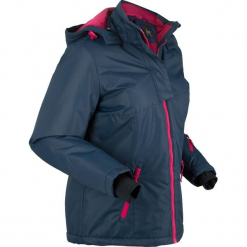 Kurtka funkcyjna outdoorowa bonprix ciemnoniebiesko-jeżynowy. Kurtki marki QUECHUA. Za 169.99 zł.