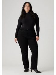 Levi's Dżinsy "724 " - Regular fit - w kolorze czarnym rozmiar: 42/L. Czarne jeansy Levi's, l, z aplikacjami, klasyczne, z podwyższonym stanem. Za 204.96 zł.