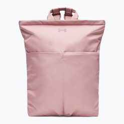 Plecak miejski damski Under Armour Studio Lite. Czerwone plecaki Under Armour, bez wzorów, bez dodatków. Za 139.99 zł.