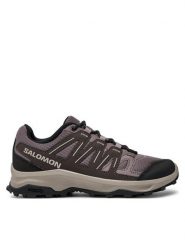Salomon Trekkingi Grivola L47605700 Fioletowy. Fioletowe buty trekkingowe Salomon, z materiału, bez zapięcia. Za 389.99 zł.
