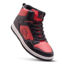 Buty sportowe do chodzenia unisex Kappa ALID sneakersy. Czarne buty sportowe lifestyle Kappa, bez wzorów, z gumy, sportowe, bez zapięcia. Za 252.00 zł.