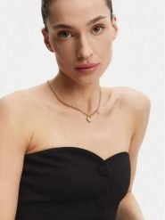Guess Naszyjnik JUBN05 212JW Złoty. Żółte naszyjniki Guess, z tworzywa sztucznego, metalowe. Za 159.99 zł.