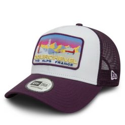 Czapka z daszkiem New Era. Fioletowe czapki z daszkiem New Era, bez wzorów. Za 129.99 zł.