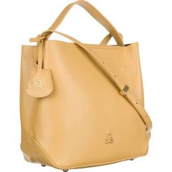 Hobo bag żółty Lulu Castagnette RACHIDHA. Żółte torebki klasyczne LuluCastagnette, bez wzorów, ze skóry ekologicznej, klasyczne, na ramię, bez dodatków. Za 139.99 zł.