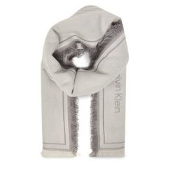Chusta Calvin Klein. Szare chusty Calvin Klein, bez wzorów. Za 249.99 zł.