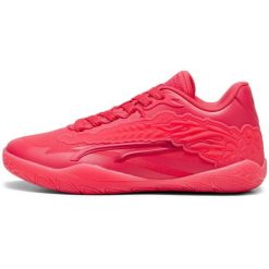 Buty sportowe Puma Stewie 3 Team. Czerwone buty treningowe Puma, bez wzorów, bez zapięcia, na fitness i siłownię. W wyprzedaży za 390.00 zł.