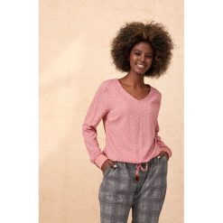Bluzka Damska Aurum BS Rusted Rose / Maczek. Czerwone bluzki blue shadow, s, bez wzorów, z bawełny, bez kołnierzyka, bez ramiączek. W wyprzedaży za 94.95 zł.