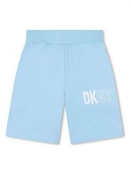 DKNY Szorty w kolorze niebieskim rozmiar: 116. Niebieskie szorty DKNY, bez wzorów, z bawełny. Za 56.99 zł.
