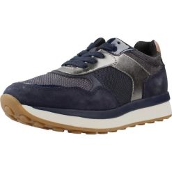 Buty GEOX D25RRB 0AS22 Niebieski. Niebieskie buty trekkingowe Geox, ze skóry, bez zapięcia. Za 267.99 zł.