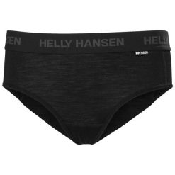 Figi damskie Helly Hansen Dura. Czarne figi Helly Hansen, bez wzorów, z materiału. Za 225.50 zł.