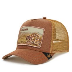 Czapka z daszkiem Goorin Bros. Brązowe czapki z daszkiem Goorin Bros, bez wzorów. Za 169.99 zł.