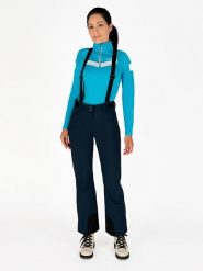 Fischer Spodnie narciarskie "Fulpmes" w kolorze granatowym rozmiar: 40. Niebieskie spodnie dresowe FISCHER, bez wzorów, narciarskie. Za 336.61 zł.