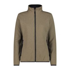 Bluza damska turystyczna CMP 34H2886. Brązowe bluzy z kapturem CMP, bez wzorów, z materiału, z kapturem, trekkingowe. Za 239.00 zł.