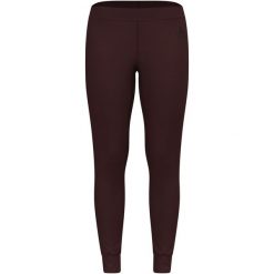 Legginsy termoaktywne damskie ODLO Merino 200 BL Bottom Long. Czarne bielizna termoaktywna damska ODLO, bez wzorów. Za 336.83 zł.