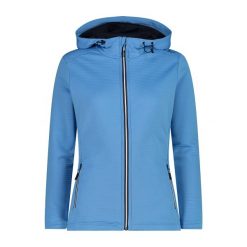 Polar z kapturem dla kobiet CMP. Niebieskie bluzy z polaru CMP, l, bez wzorów, z polaru, trekkingowe. W wyprzedaży za 395.20 zł.