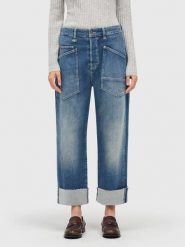 MAC Dżinsy - Baggy fit - w kolorze niebieskim rozmiar: 38. Niebieskie jeansy MAC, z aplikacjami, klasyczne, z podwyższonym stanem. Za 254.95 zł.