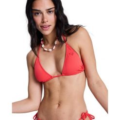 Trójkątny stanik bikini dla Kobiety SOLID ESSENTIALS Czerwony. Czerwone bikini Roxy, bez wzorów, z elastanu. Za 109.99 zł.