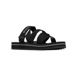 Japonki damskie Columbia Alava Slide. Czarne japonki Columbia, bez wzorów, z syntetyku, sportowe. W wyprzedaży za 174.85 zł.