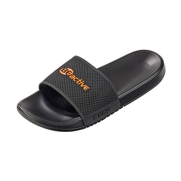 Beco Nautik klapki unisex, czarne. Czarne klapki 47 Brand, bez wzorów, bez obcasa, bez zapięcia. Za 200.99 zł.