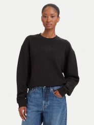 HUGO Bluza Daxandria_1 50566693 Czarny Relaxed Fit. Czarne bluzy Hugo, xs, bez wzorów, z bawełny, bez kaptura. Za 594.99 zł.